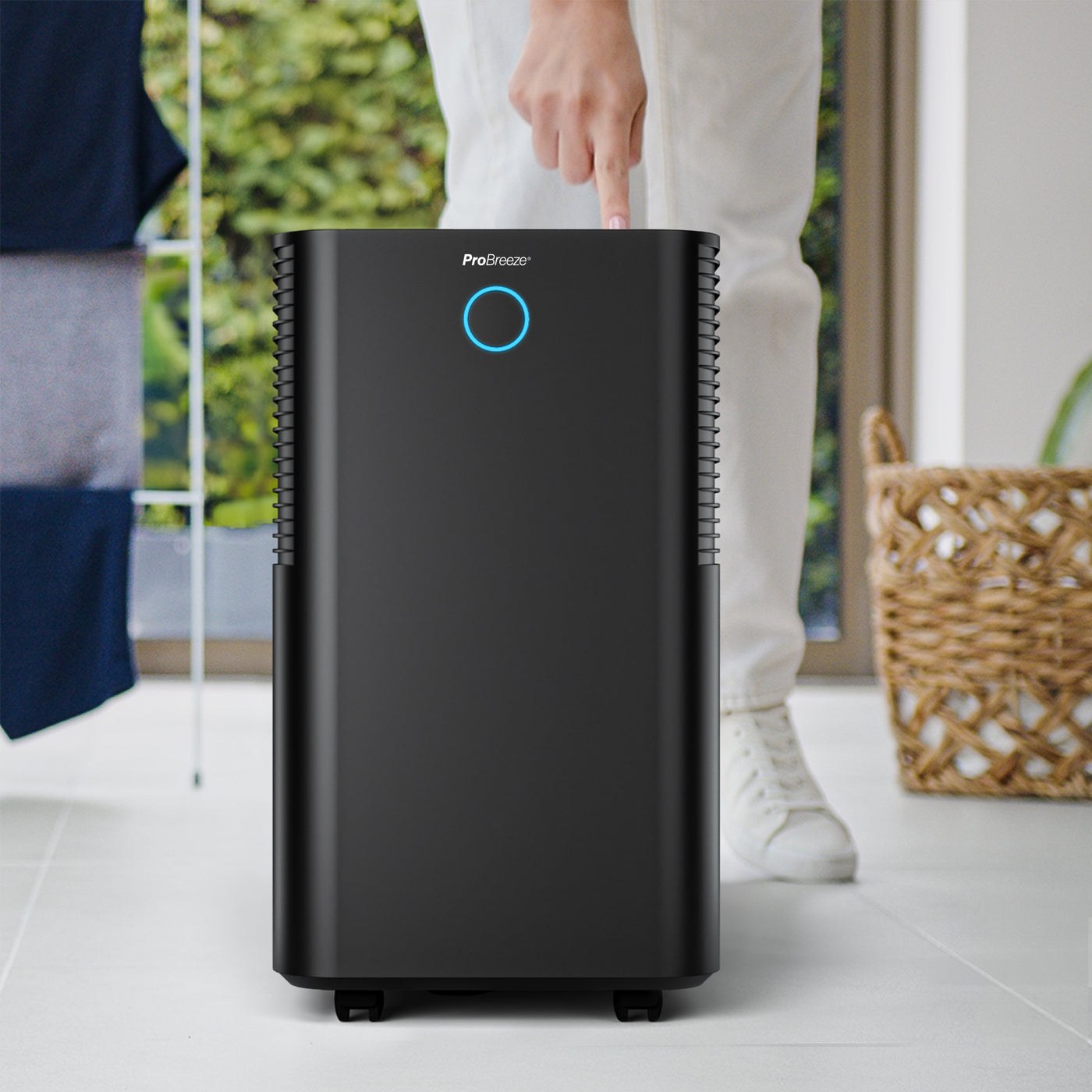 Luftentfeuchter Pro Breeze OmniDry 12 L — schwarz — Herstellerfoto 3