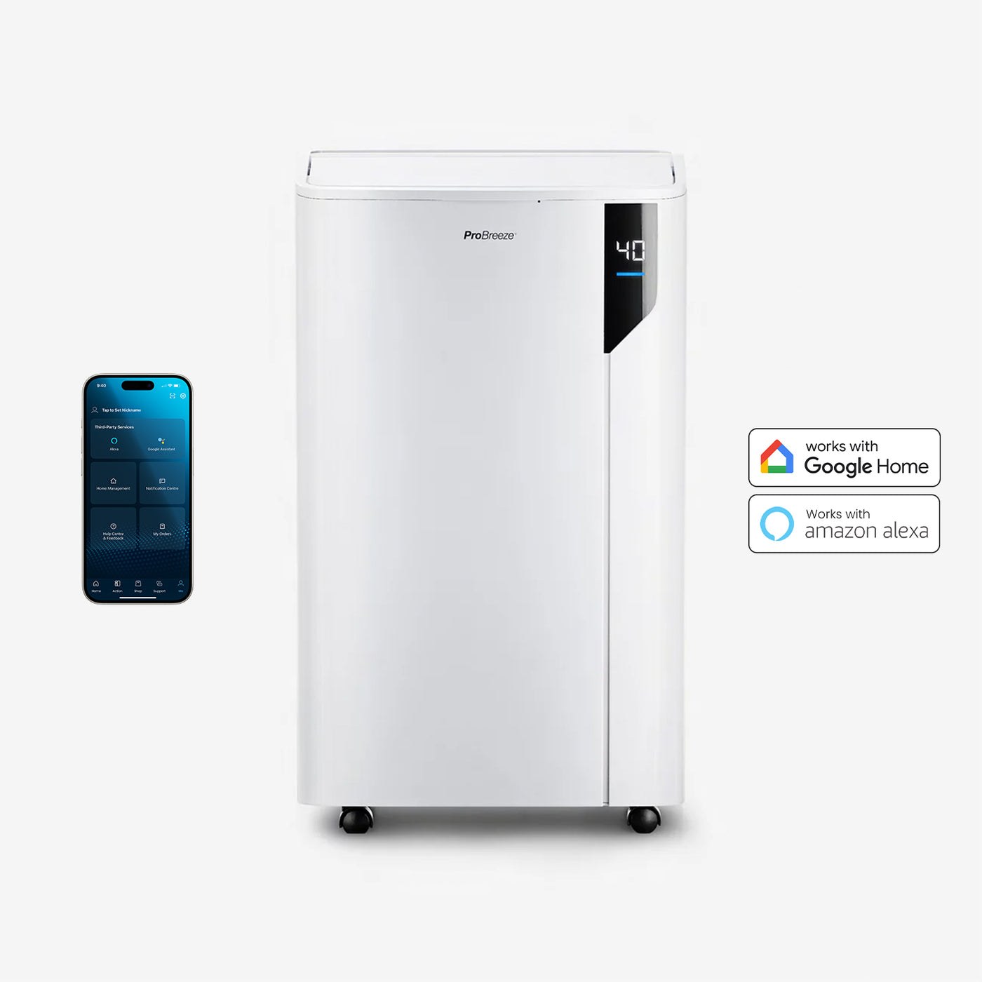 Deshumidificador Pro Breeze 20 L Wi-Fi PB-D-23W