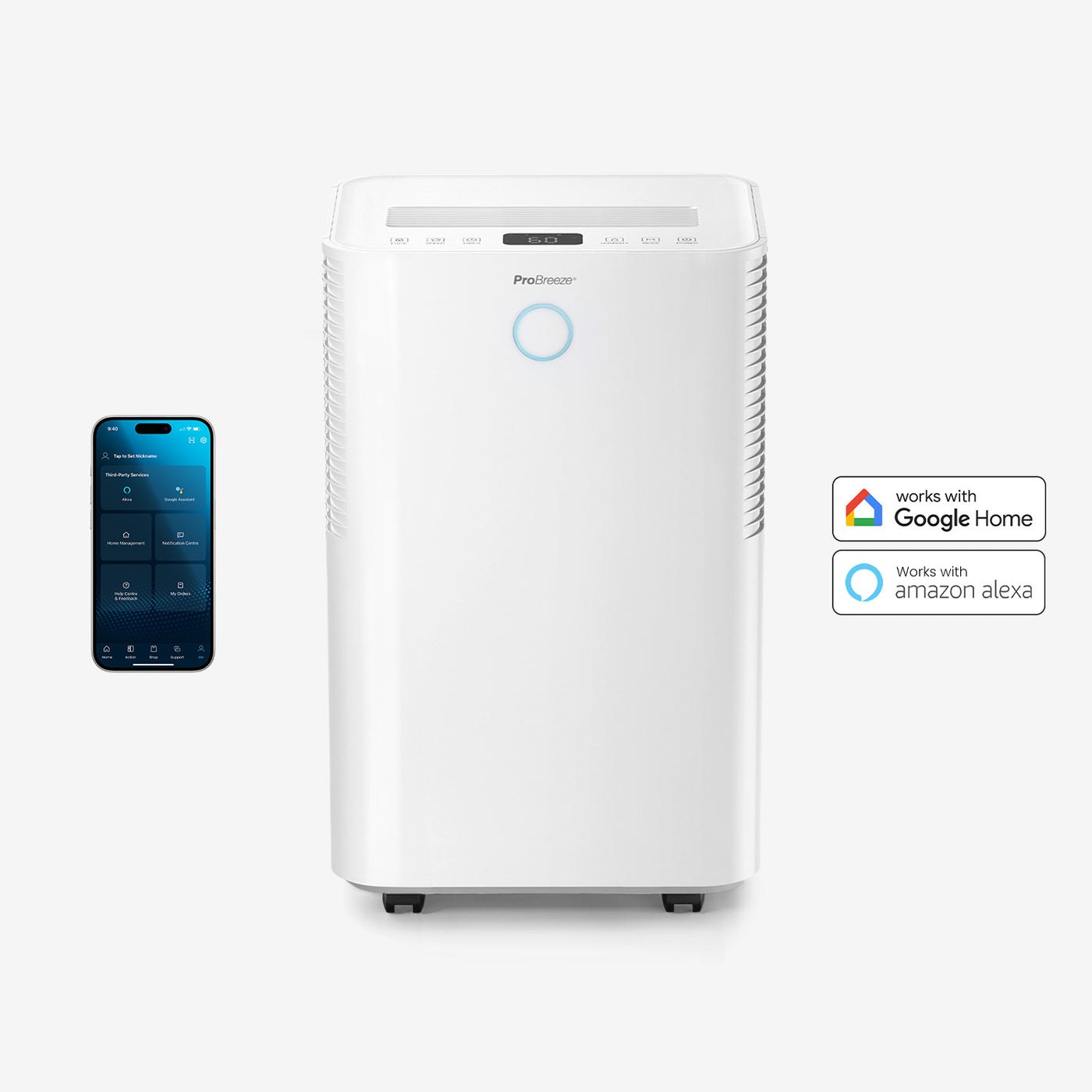 Dehumidifier Pro Breeze OmniDry Smart 20 L Wi-Fi