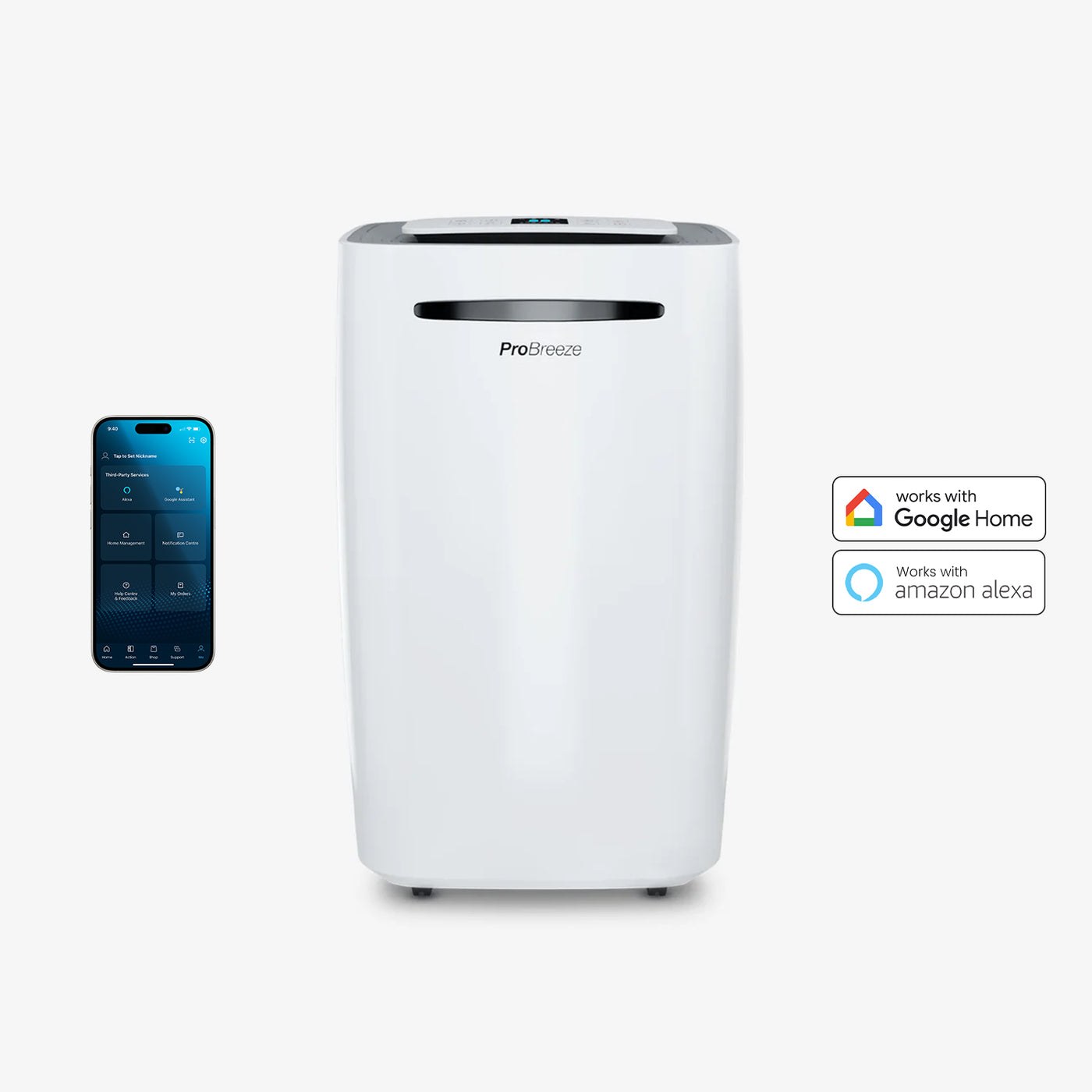 Deumidificatore Pro Breeze 20 L Smart PB-D-08W