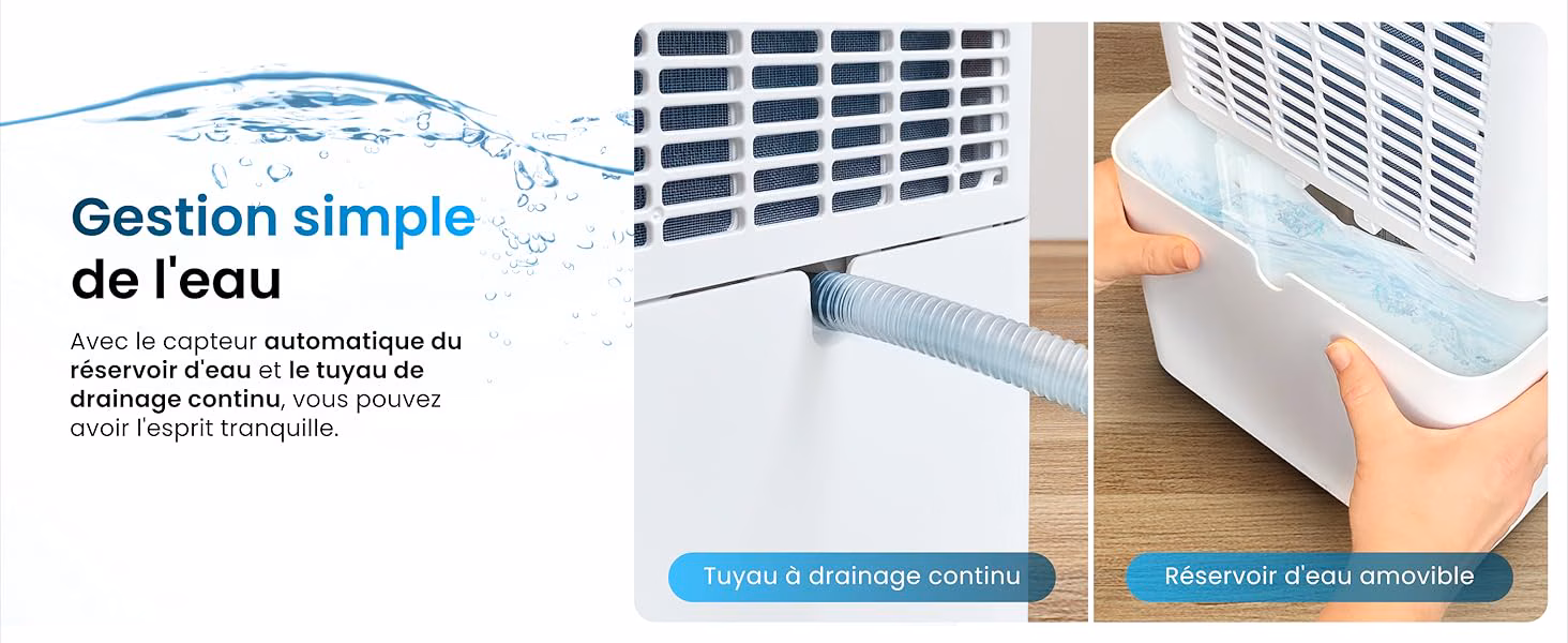 Infographie - Ultra-silencieux 39dB, idéal chambre