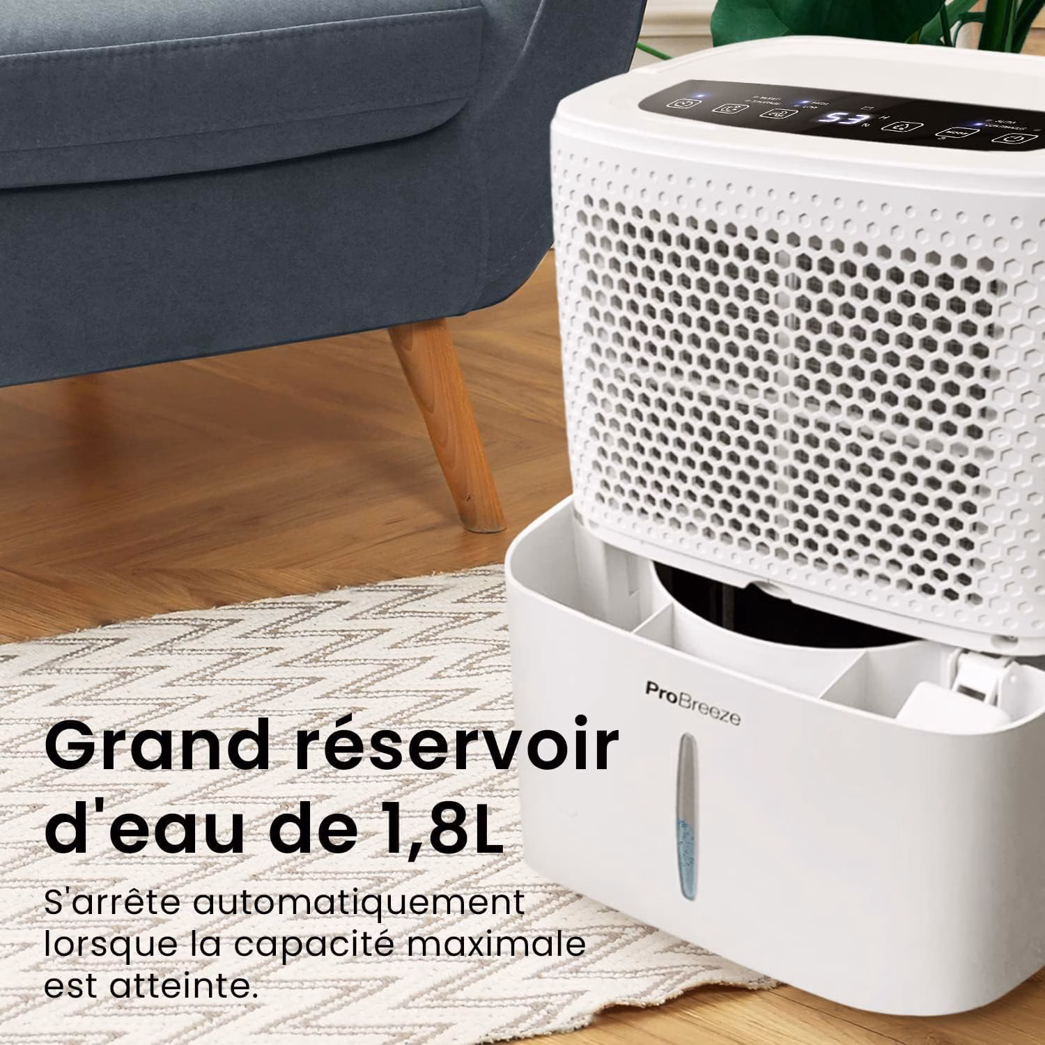 4 roulettes pivotantes robustes pour déplacement facile entre pièces