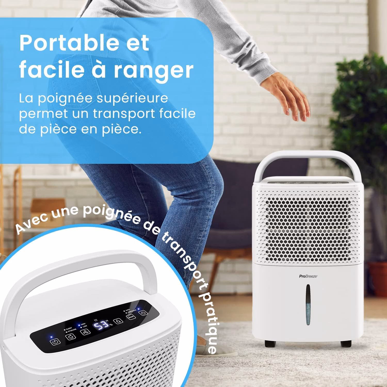 Mode veille avec extinction LEDs pour sommeil paisible sans lumière