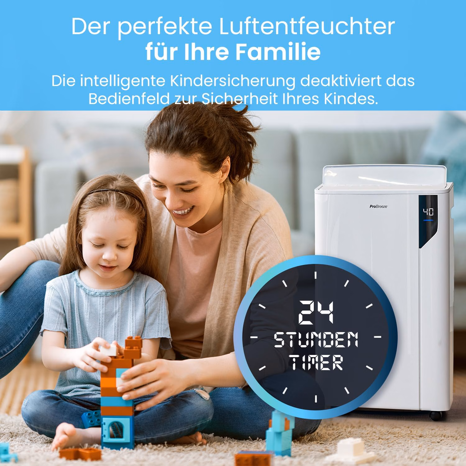Abmessungen und Packungsinhalt
