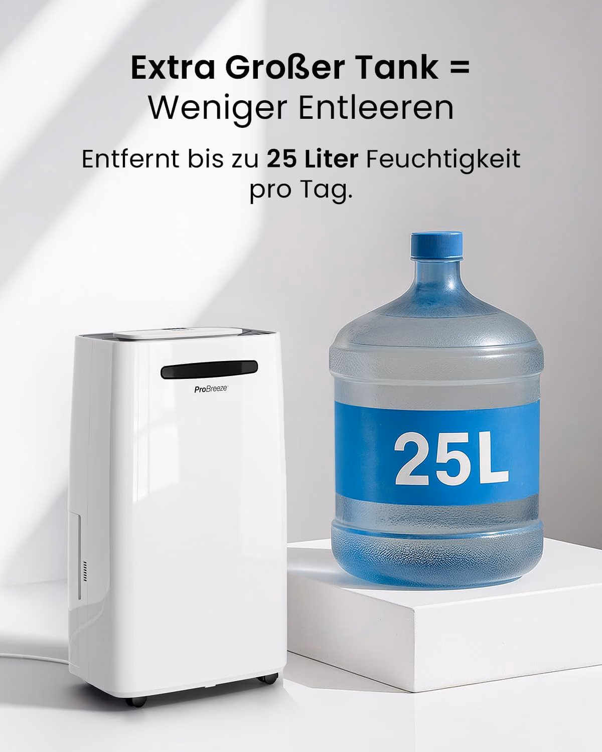 90° automatische Oszillationsfunktion für optimale Abdeckung