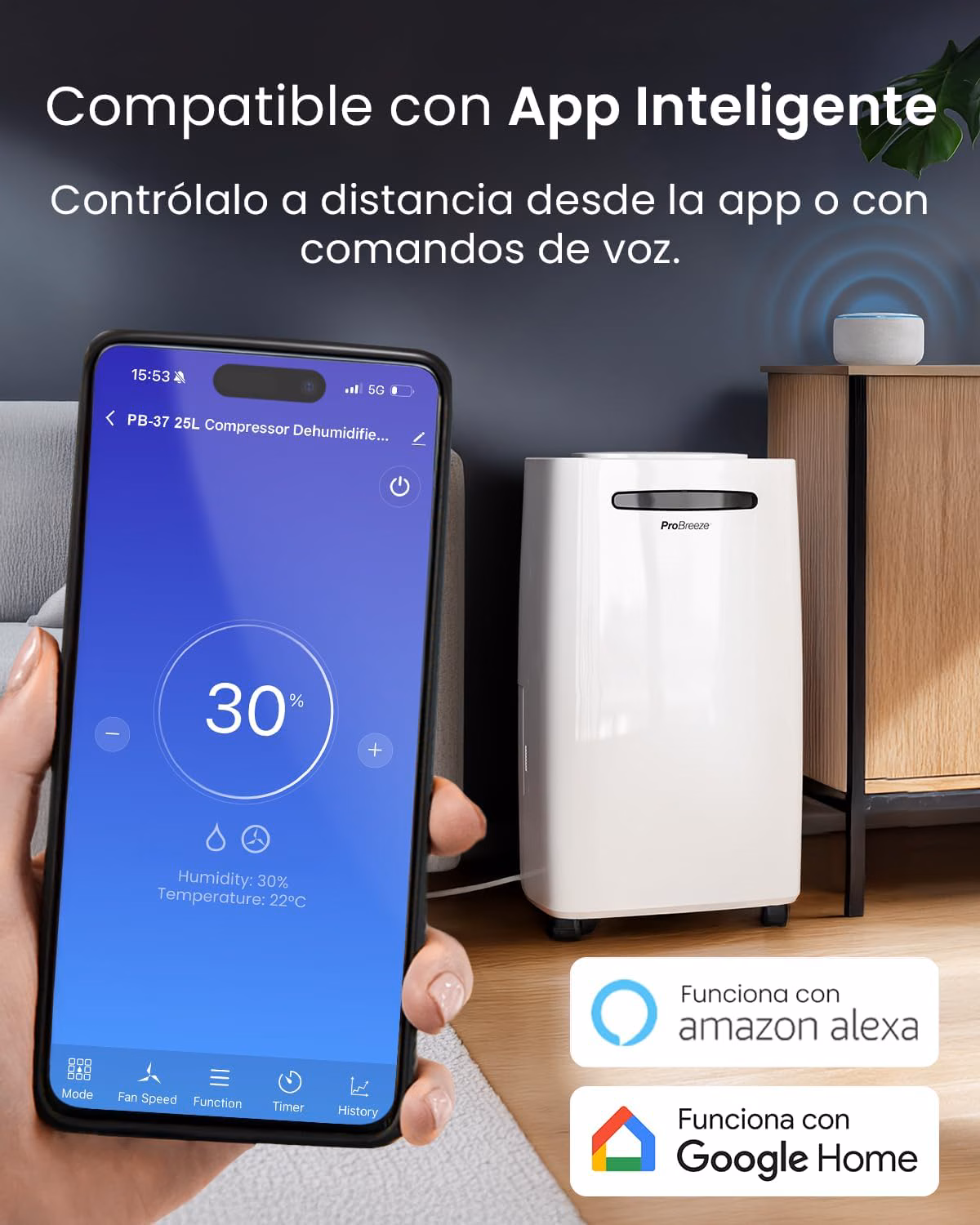 Panel control WiFi y pantalla LED inteligente