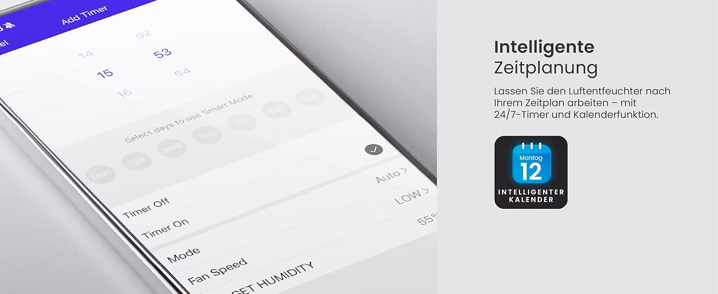 Infografik - Intelligentes WiFi mit vollständiger mobiler App