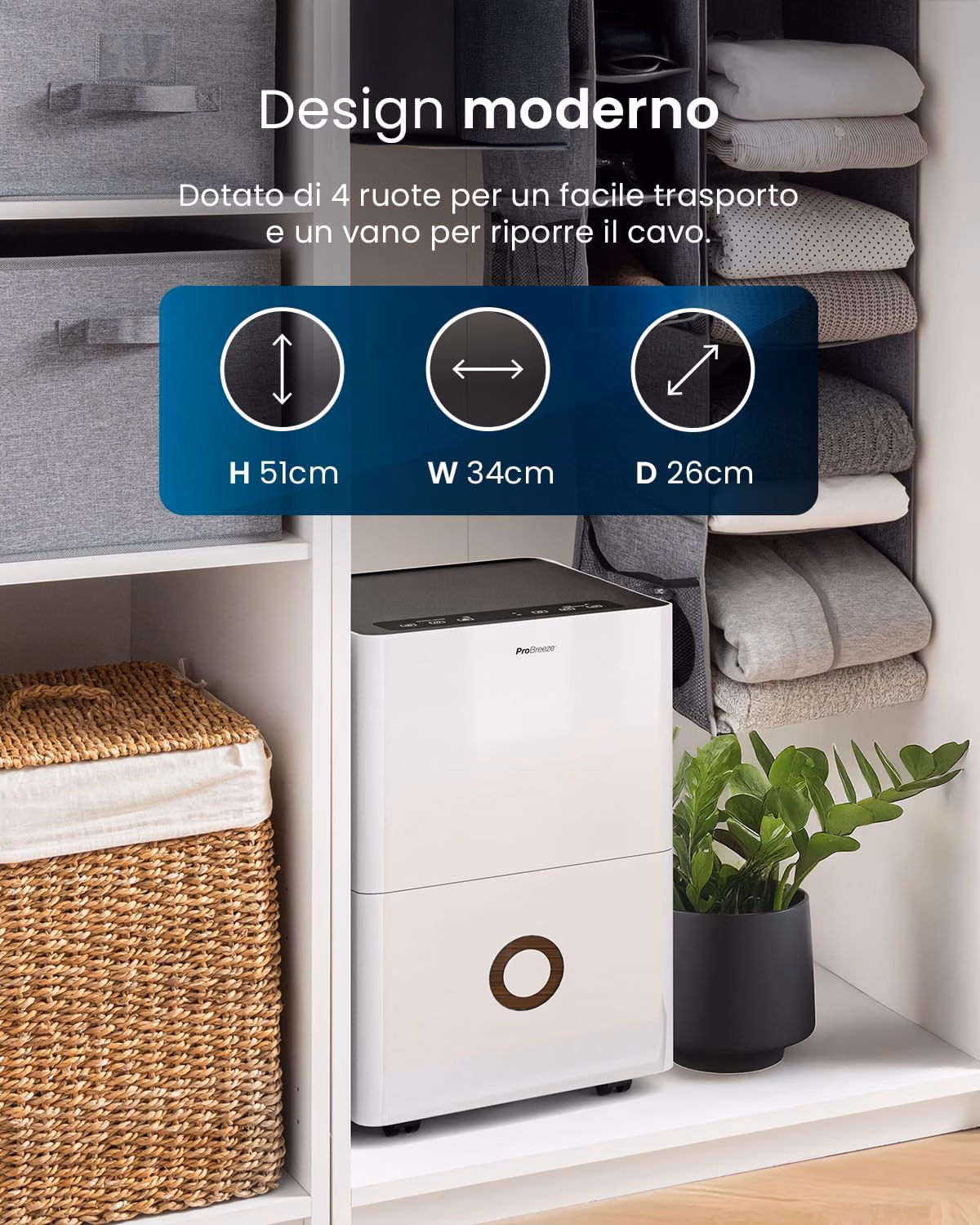 Infografica - Controllo WiFi intelligente e applicazione smartphone