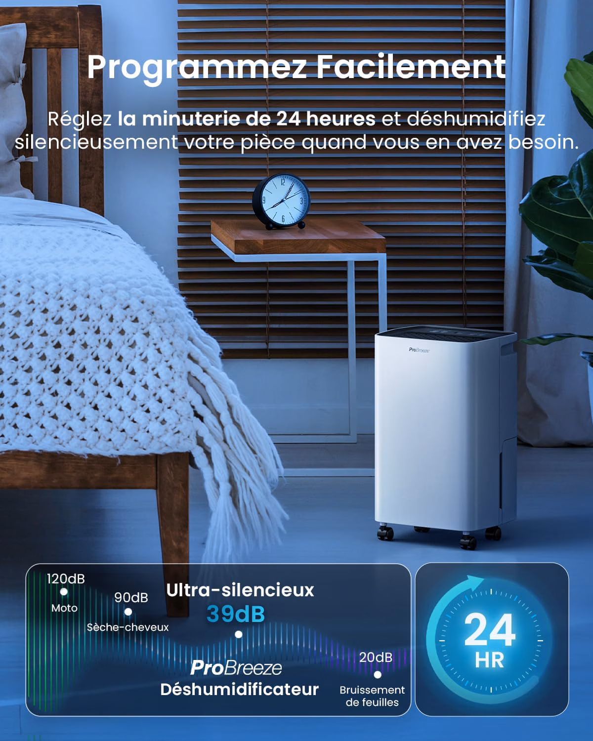 Réservoir transparent avec indicateur de niveau d'eau