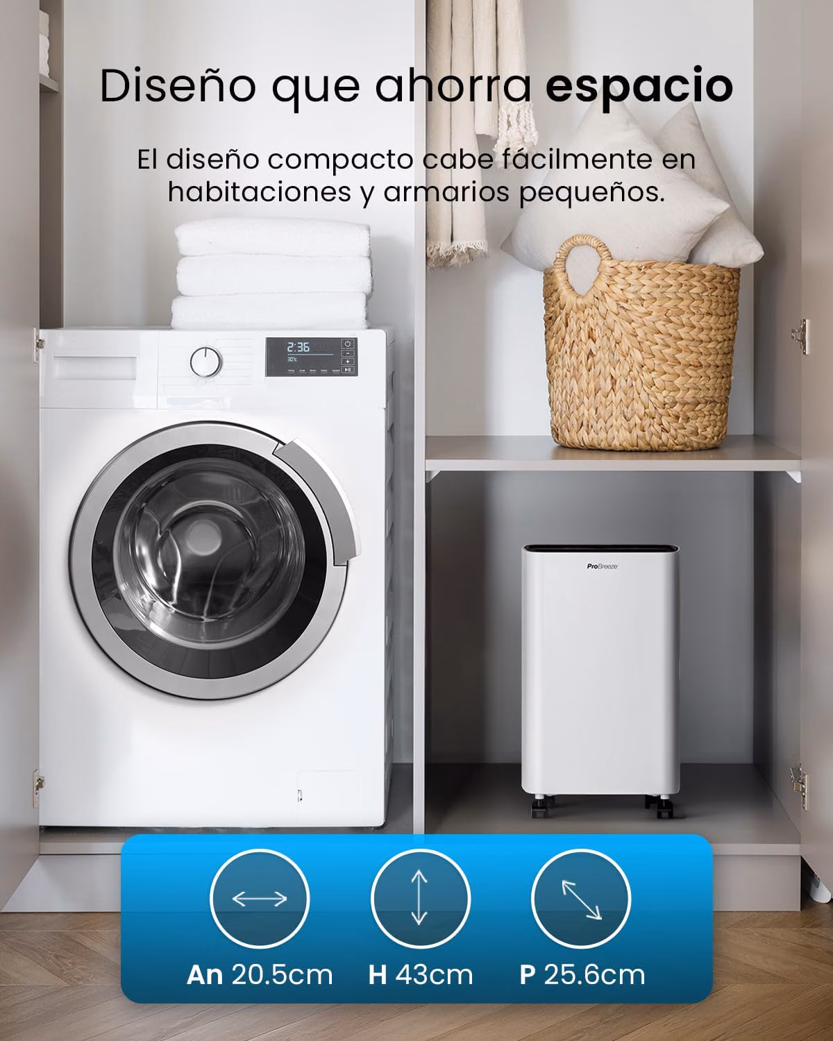 Infografía - Ultra-compacto 6L, más pequeño que un microondas